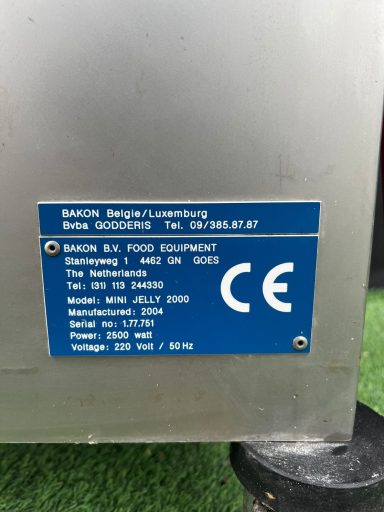 Pulverizadora de gelatina BAKON