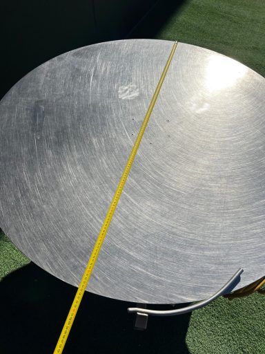 Mesa giratoria de acero inoxidable