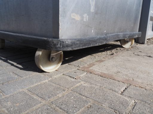 Depósito móvil de acero inoxidable