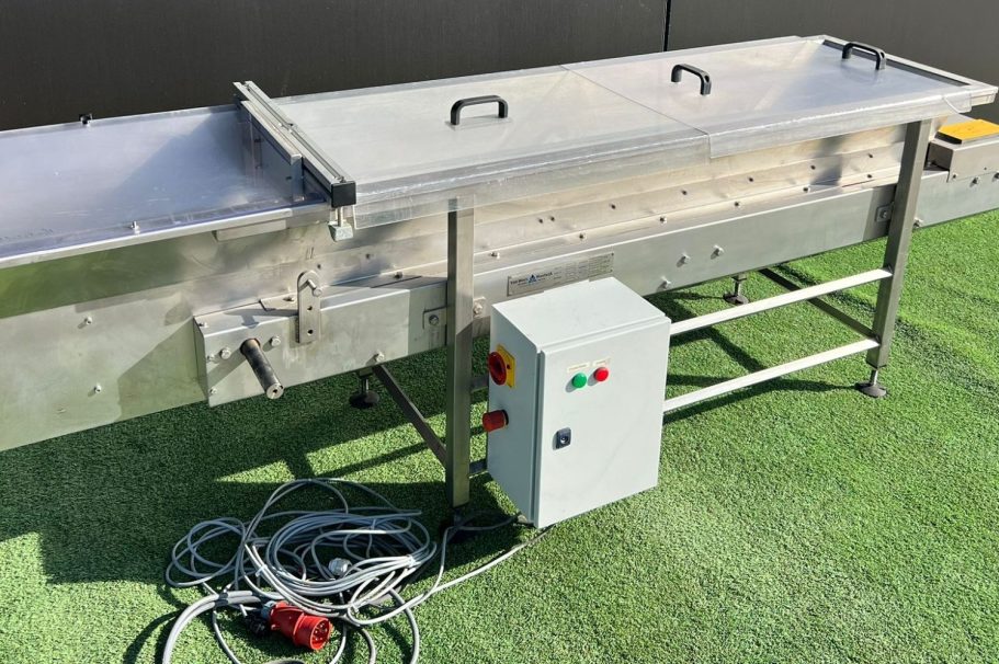 Cinta transportadora de malla móvil Bemei