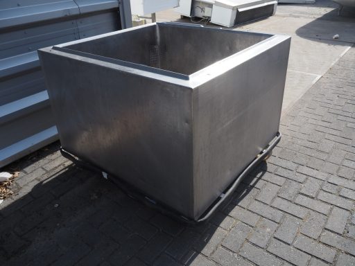 Depósito móvil de acero inoxidable